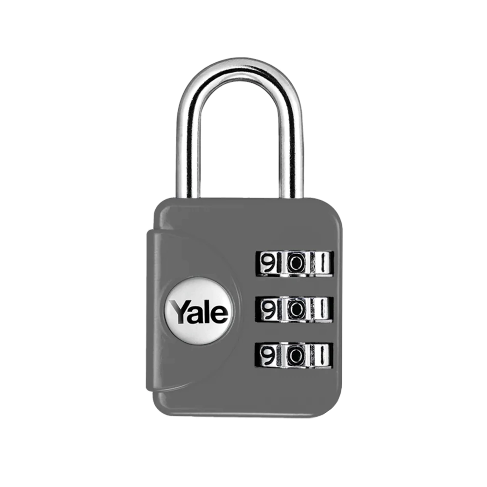 Candado Combinacion YALE Yp1 30mm Gris