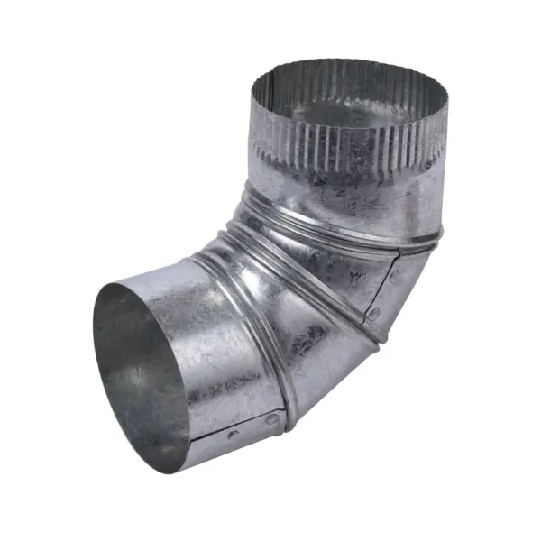 Curva 3" Chapa Galvanizada Articulada Ventilacion