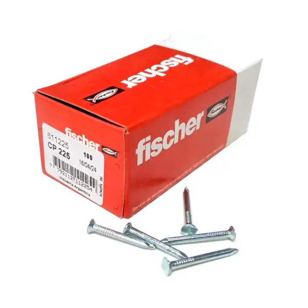 Clavo De Acero FISCHER Cp225 X 100 Unidades