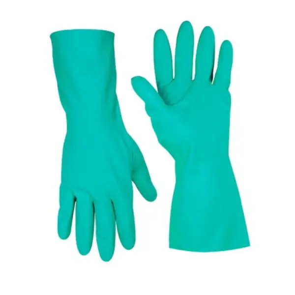Guantes De Nitrilo Flocado Talle 10