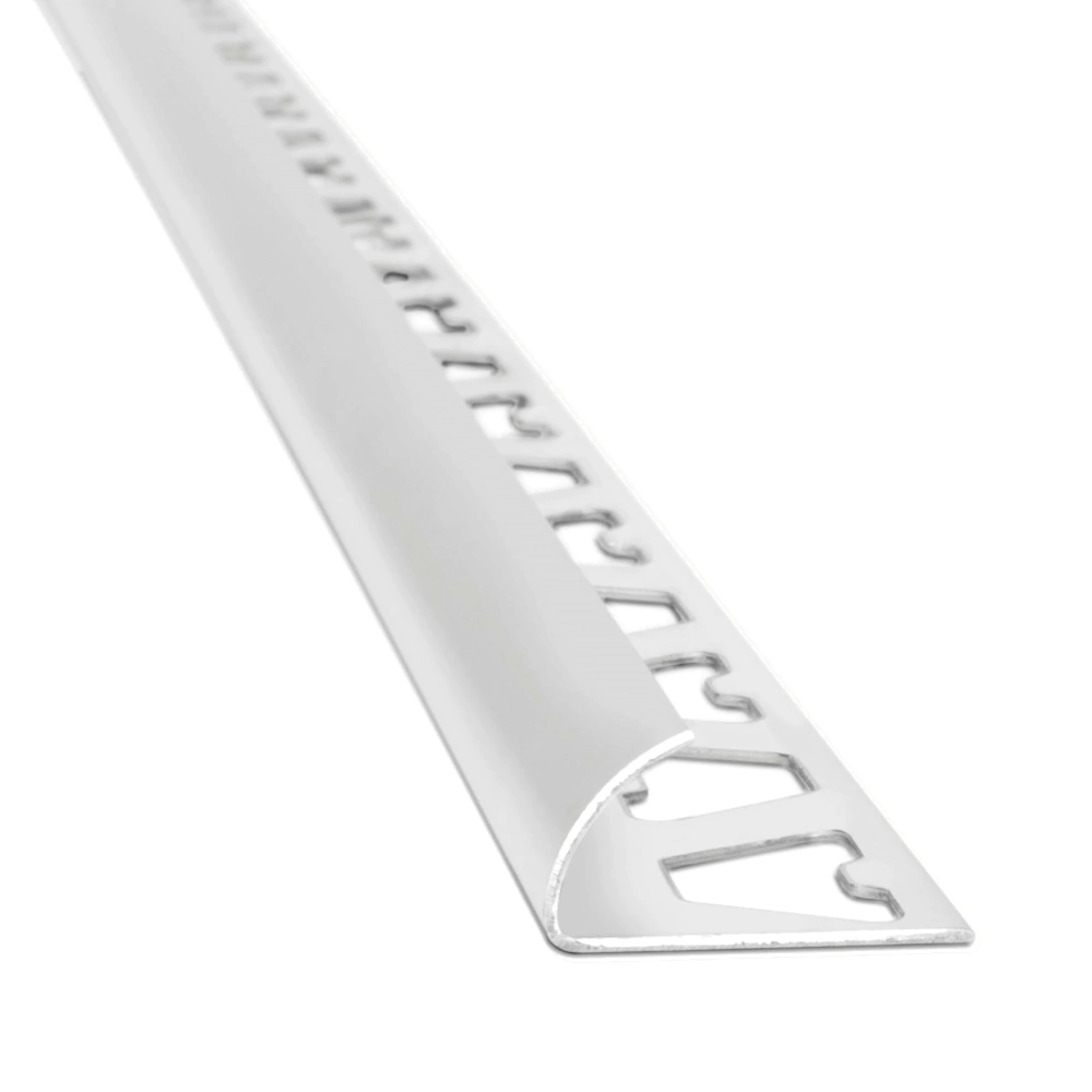 Guardacanto Arco Aluminio Blanco ATRIM 2.5mts 1563