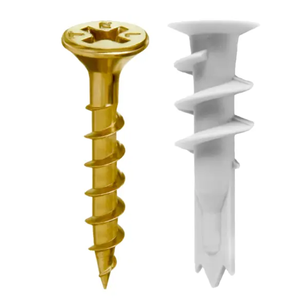 Kit Fijación Placas Durlock GKA Tornillo 10 Unidades