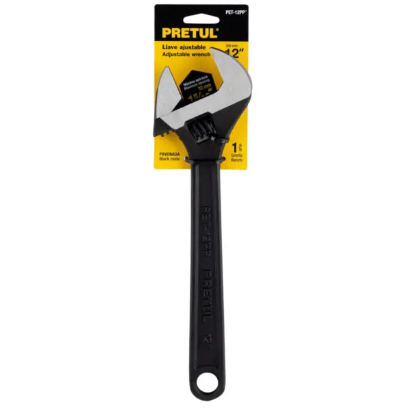 Llave Francesa Ajustable PRETUL 12"
