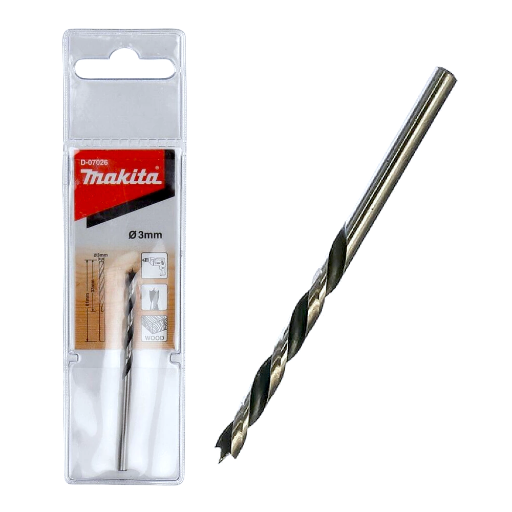 Mecha Para Madera MAKITA 3 X 60mm D-07026