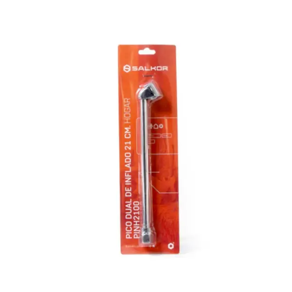 Pico Dual Para Inflar Neumaticos SALKOR 210mm