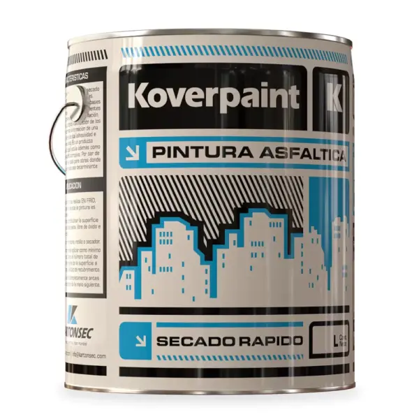 Pintura Asfaltica KOVERPAINT X 4 Litros