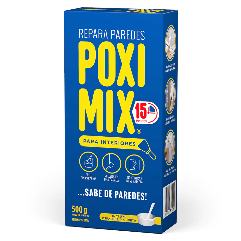 Mezcla Adhesiva Plastica Interior POXIMIX 500g