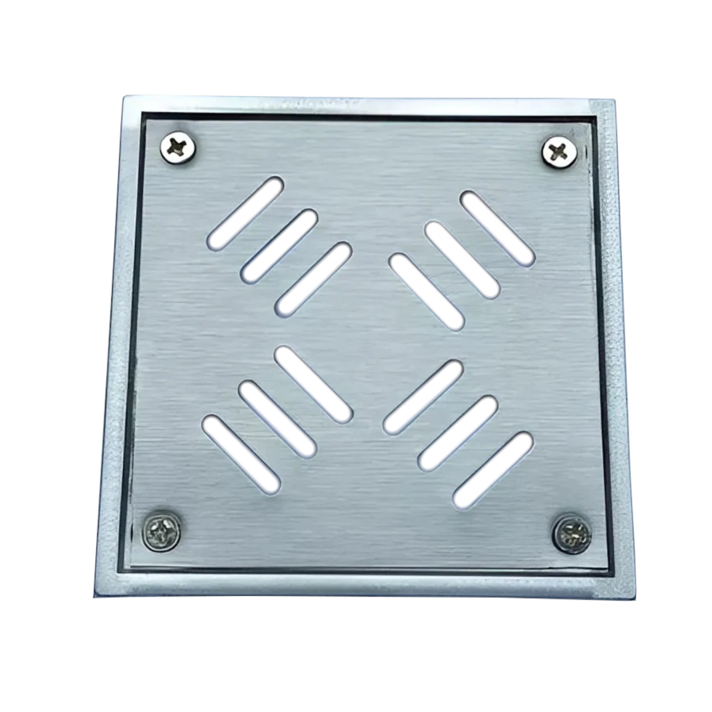Reja Para Piso 10 X 10Cm Acero Inoxidable CASAL