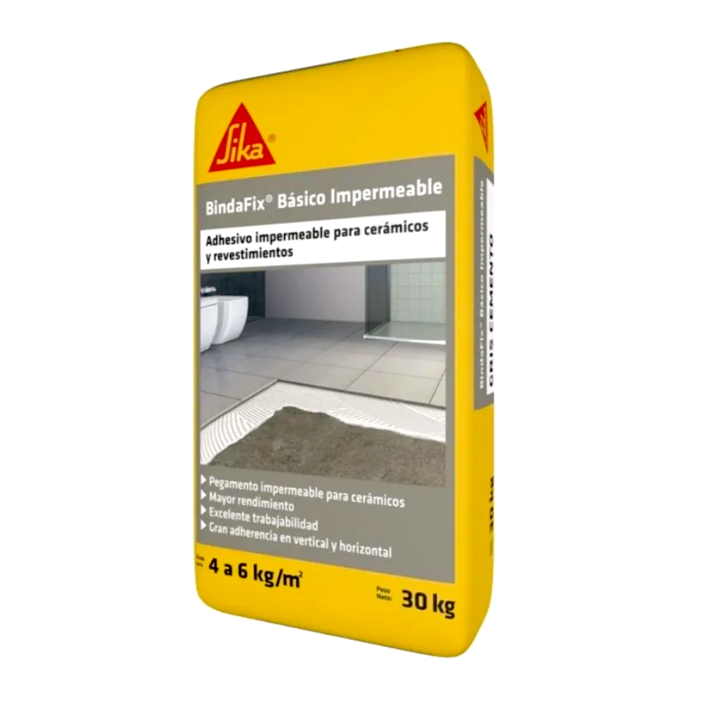 SIKA Bindafix Adhesivo Impermeable Ceramica 30Kg