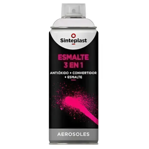 Aerosol Blanco Mate 3 En 1 SINTEPLAST 440Cm3