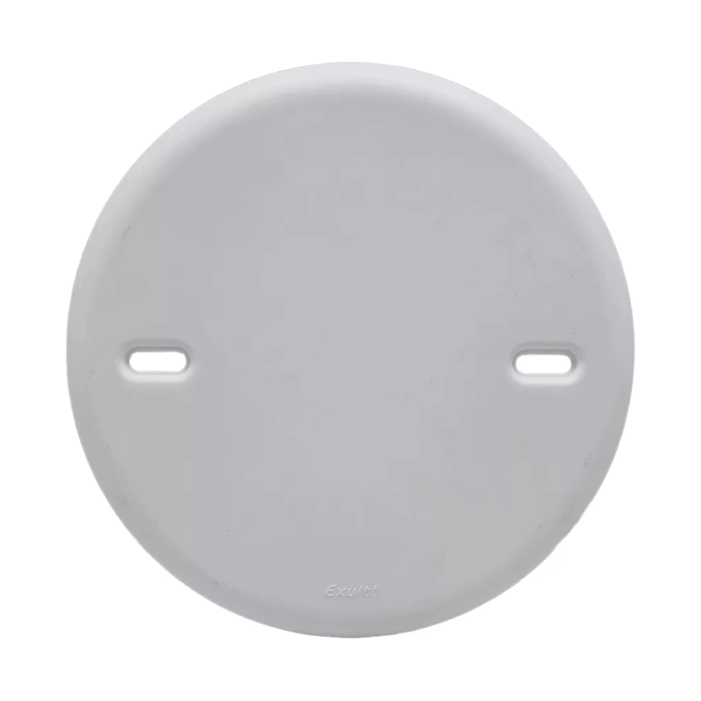 Tapa Ciega Pvc Blanca Para Octogonal Grande KALOP