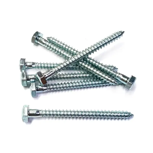 Tornillo Tirafondo 1/4 X 3 - 6.35 X 76.20 mm