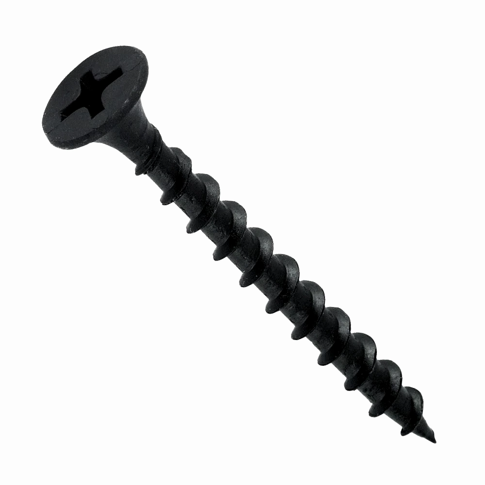 Tornillo Para Madera 6 x 1 1/2" Negro Phillips