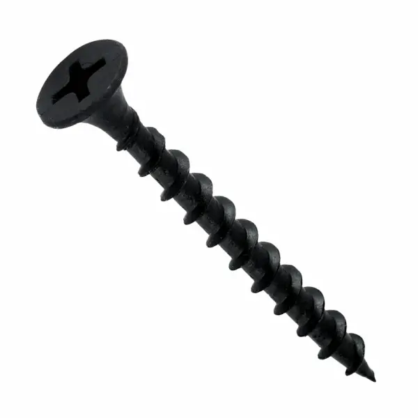 Tornillo Para Madera 8 X 1 1/2" Negro