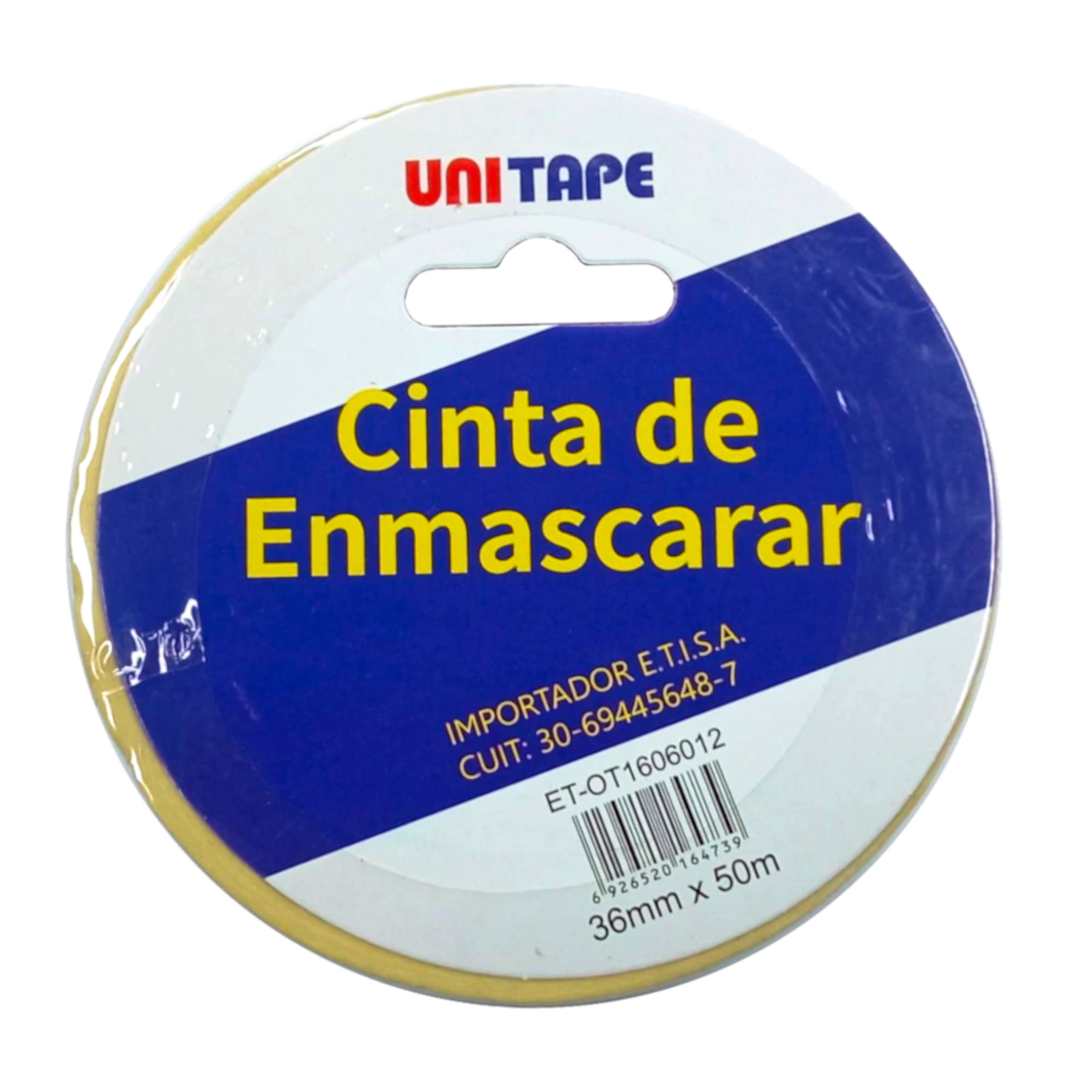Cinta De Enmascarar 36mm X 50M UNITAPE