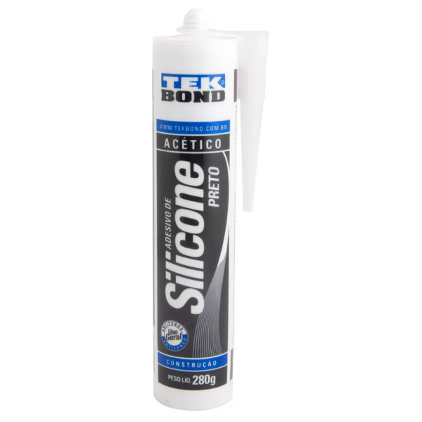 Silicona Acetica Negro TEKBOND 280Gr