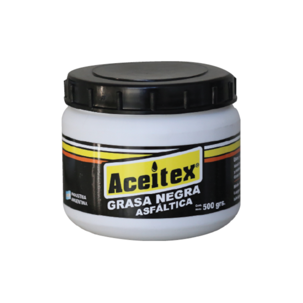 Grasa Negra Asfaltica 500Gr ACEITEX