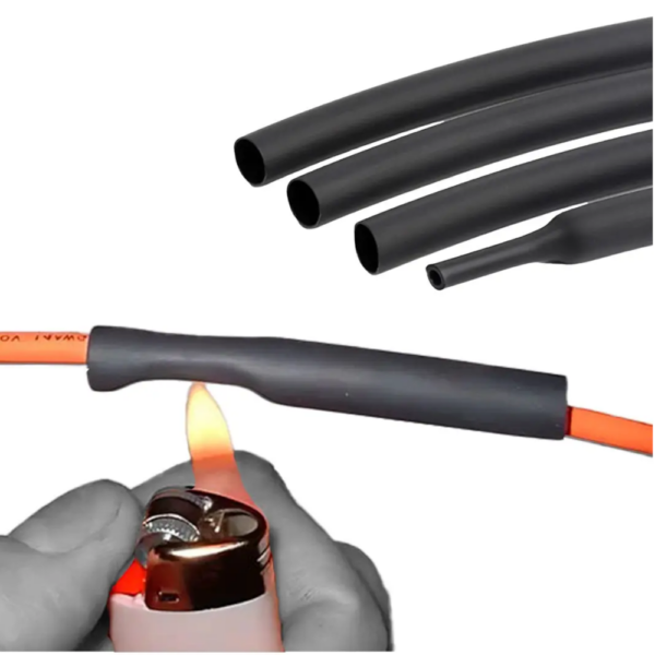Cinta Pvc Termocontraible 3/32 X Metro - 2.4mm