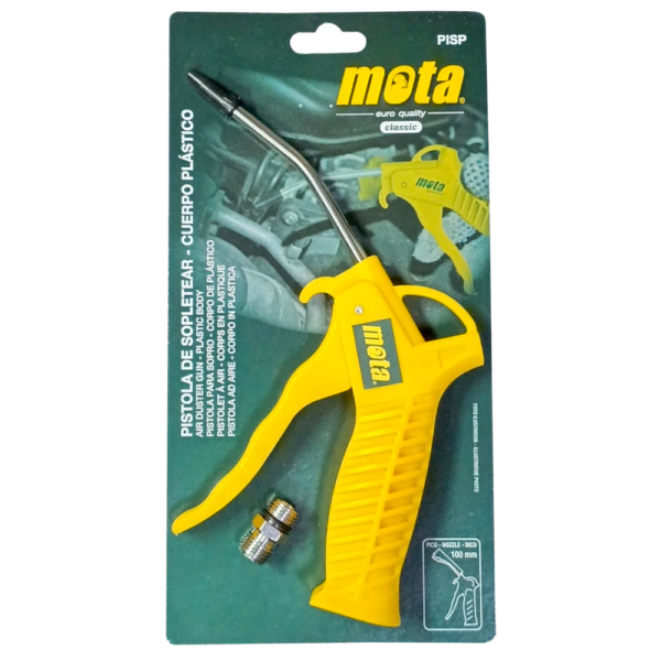 Pistola Para Sopletear MOTA Pisp Cuerpo Plastico