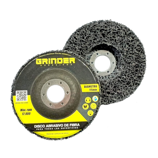 Disco Abrasivo De Fibra Grinder 115mm
