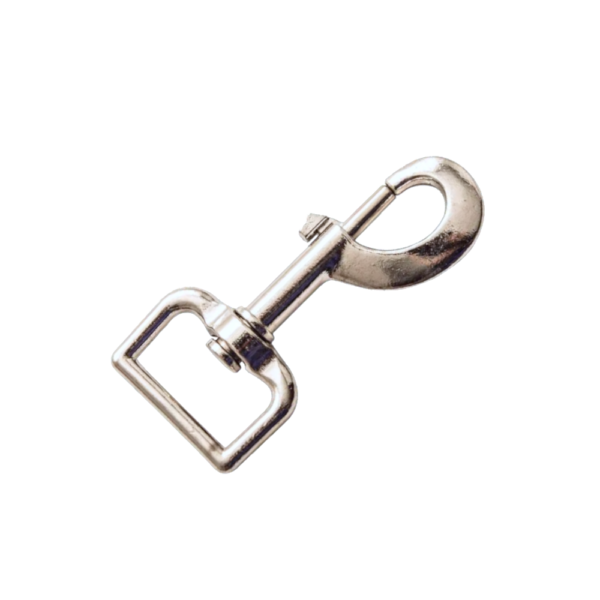 Mosqueton Gatillo Para Cuero 32mm Cromado