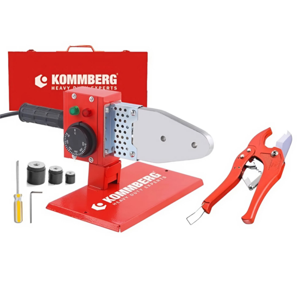 Termofusora KOMMBERG 800W Con 3 Boquillas